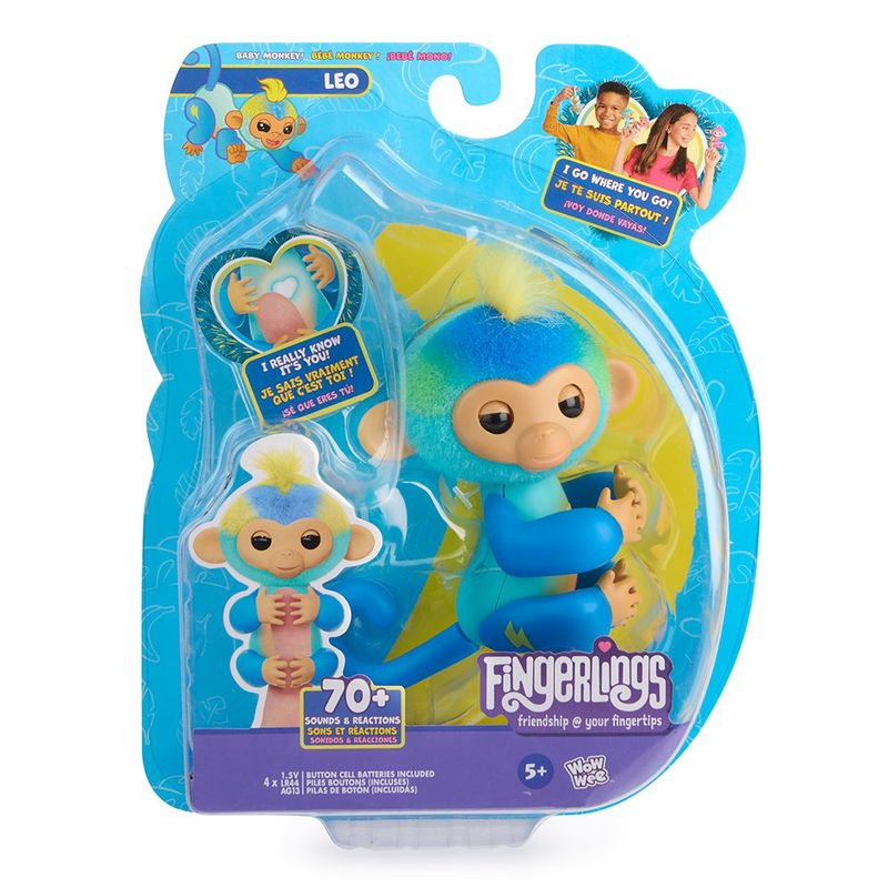 Fingerlings Mono Interactivo 2.0 en Diseños Surtidos