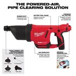 Kit de Pistola de Aire para Drenaje M12