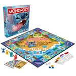 Juego de Mesa Monopoly Disney Stitch Edición Familiar