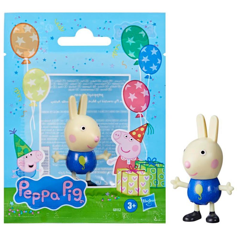 Figura Peppa Pig Party Friends de 3 Plg Dieños Surtidos