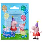 Figura Peppa Pig Party Friends de 3 Plg Dieños Surtidos