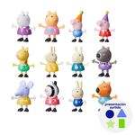 Figura Peppa Pig Party Friends de 3 Plg Dieños Surtidos