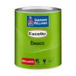 Esmalte Excello Galón Gris Puro Brillante