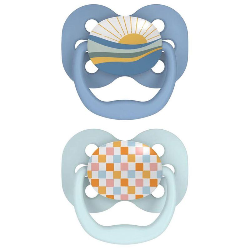 Set de 2 Chupones Advantage Nivel 1 en Colores Surtidos