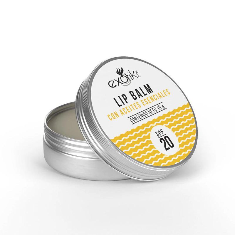 Bálsamo para Labios con Filtro Solar FPS 20