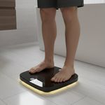 Báscula Digital HoMedics Glo con Iluminación Ambiental