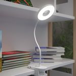 Lámpara de Escritorio LED Recargable Blanca