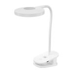 Lámpara de Escritorio LED Recargable Blanca