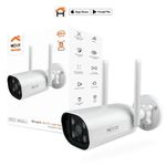 Cámara de Seguridad Inteligente Tipo Bala para Exterior WiFi 5 MP 2K
