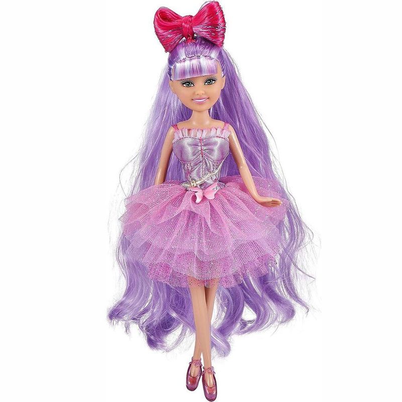 Muñeca Sparkle Girlz Cabello de Ensueño con 5 Sorpresas