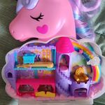 Polly Pocket Estuche Unicornio y Arcoíris