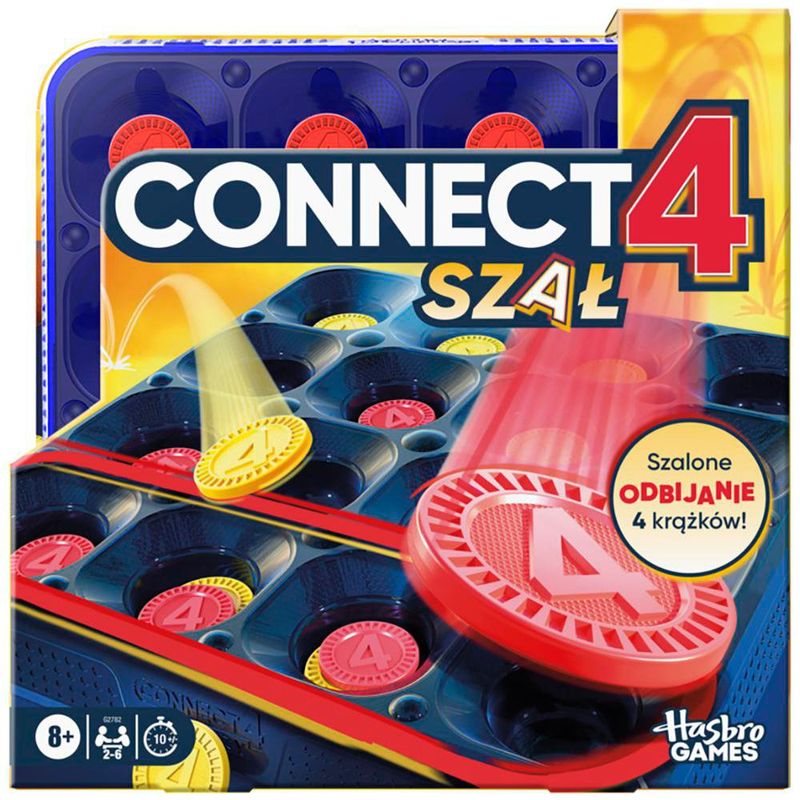 Juego de Mesa Connect 4 Frenzy Portátil