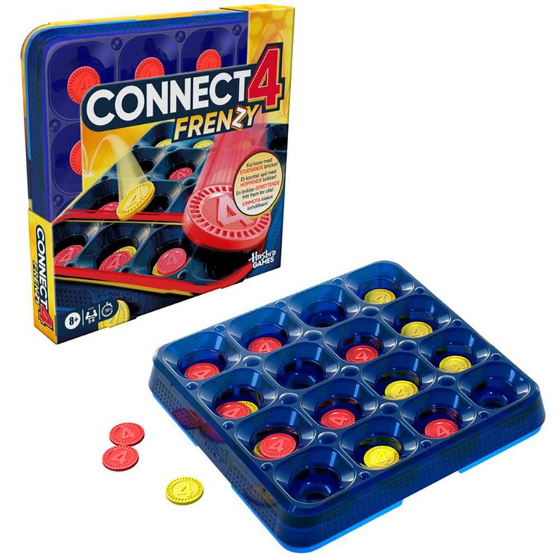 Juego de Mesa Connect 4 Frenzy Portátil