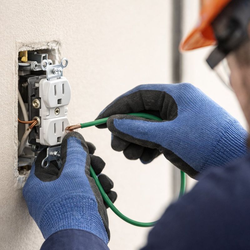 Cable Eléctrico THHN de 8 Awg Color Verde