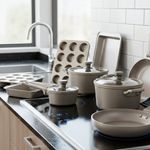 Batería de Cocina Natale de 12 Piezas Color Naranja