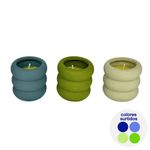 Vela Citronela en Base de Terracota 6 x 6 Cm