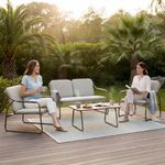 Set de Exterior Inga Color Beige 4 Pzas