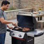 Churrasquera a Gas de 2 Quemadores SPIRIT E-210