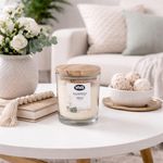 Vela Aromática de Vainilla en Frasco de Vidrio