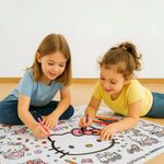 Hello Kitty Tapete para Colorear con Marcadores Lavables