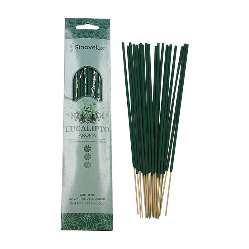 Incienso en Varita Aroma Eucalipto 20 Unidades