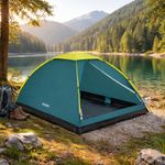 Carpa para 4 Personas Cooldome de 240 x 210 Cm Color Verde