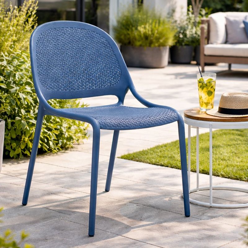 Silla Exterior Jodie Azul