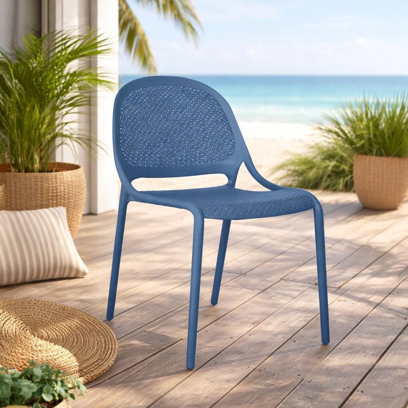 Silla Exterior Jodie Azul