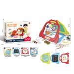 Pizarrón Infantil 4 en 1 con Accesorios 33 Cm