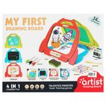 Pizarrón Infantil 4 en 1 con Accesorios 33 Cm