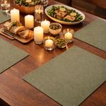 Individual para Mesa Rectangular de 30 x 43 cm Color Verde