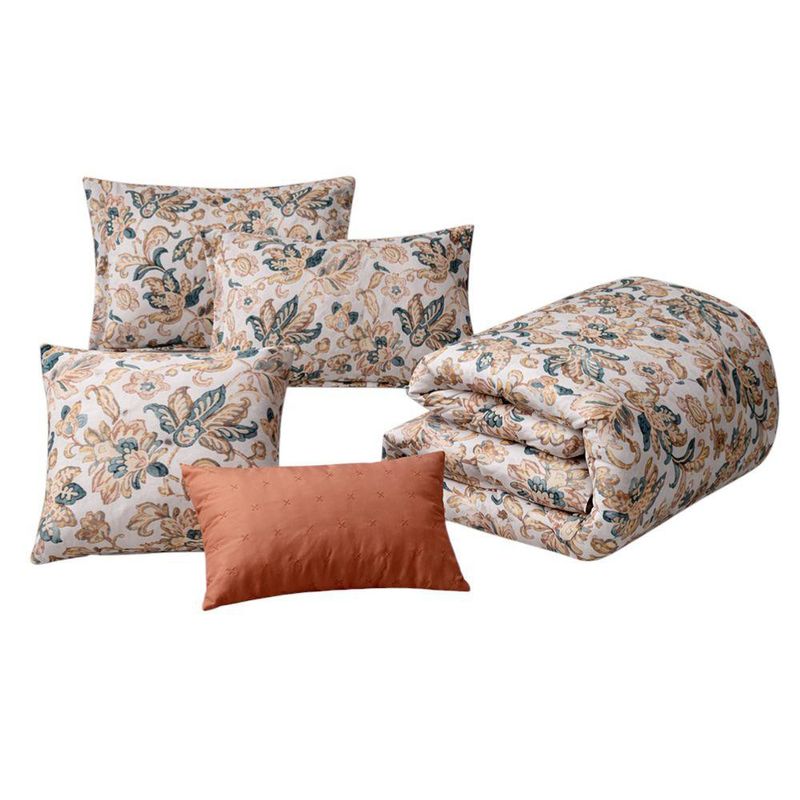 Set de 5 Piezas Edredón Mareen Tamaño Queen