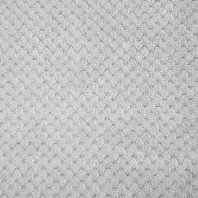 Throw Decorativo de 127 x 152 cm con Textura Suave Color Gris