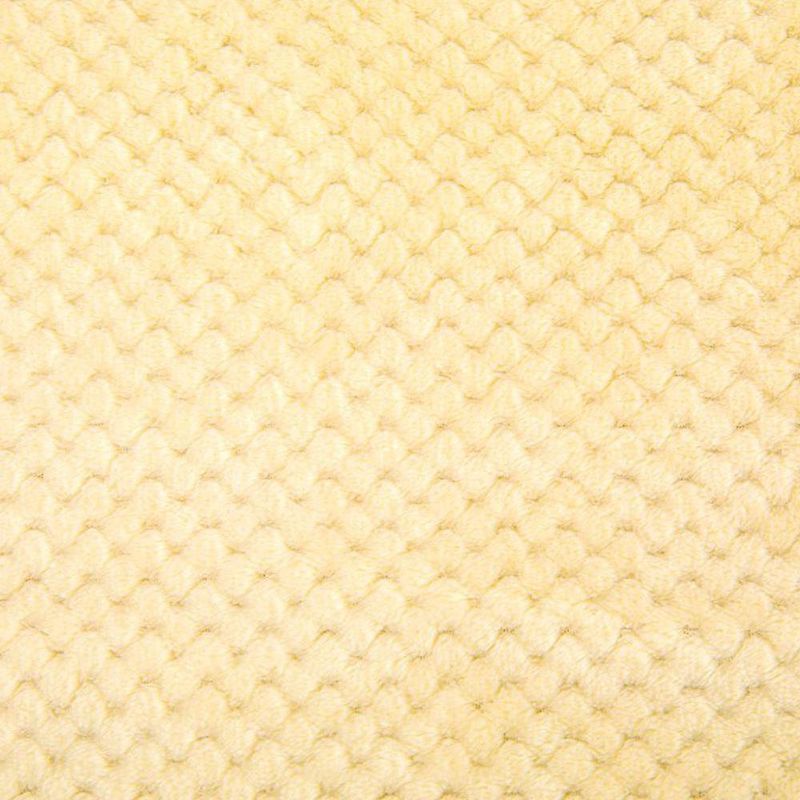 Throw Decorativo de 127 x 152 cm con Textura Suave Color Amarillo