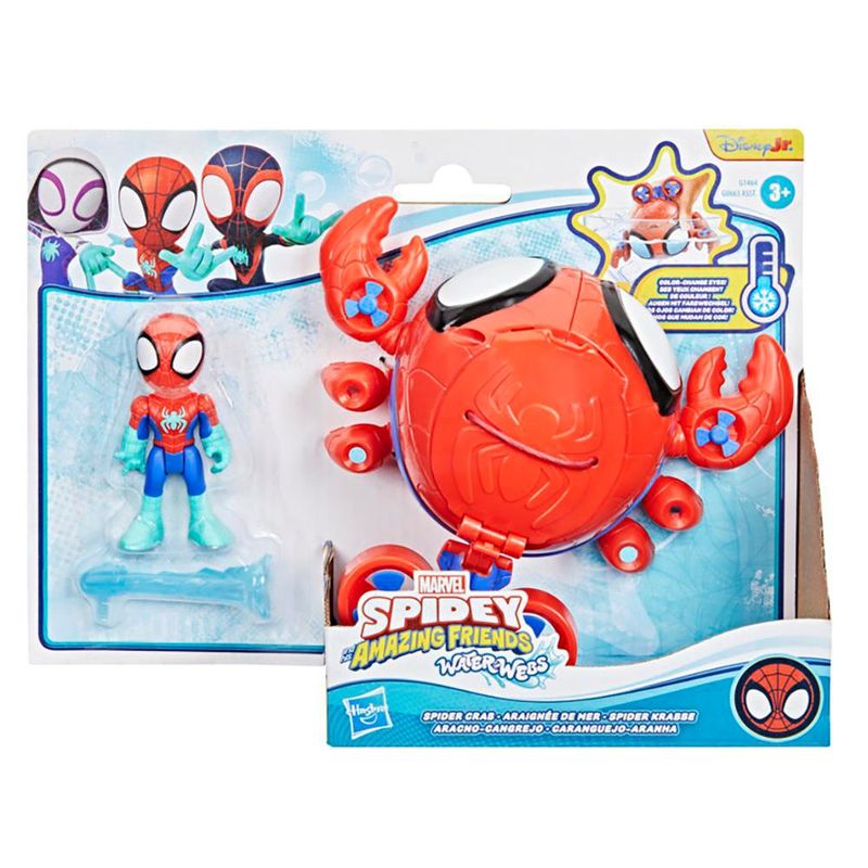 Vehículo y Figura Spidey Amazing Friends de 3 Plg Diseños Surtidos