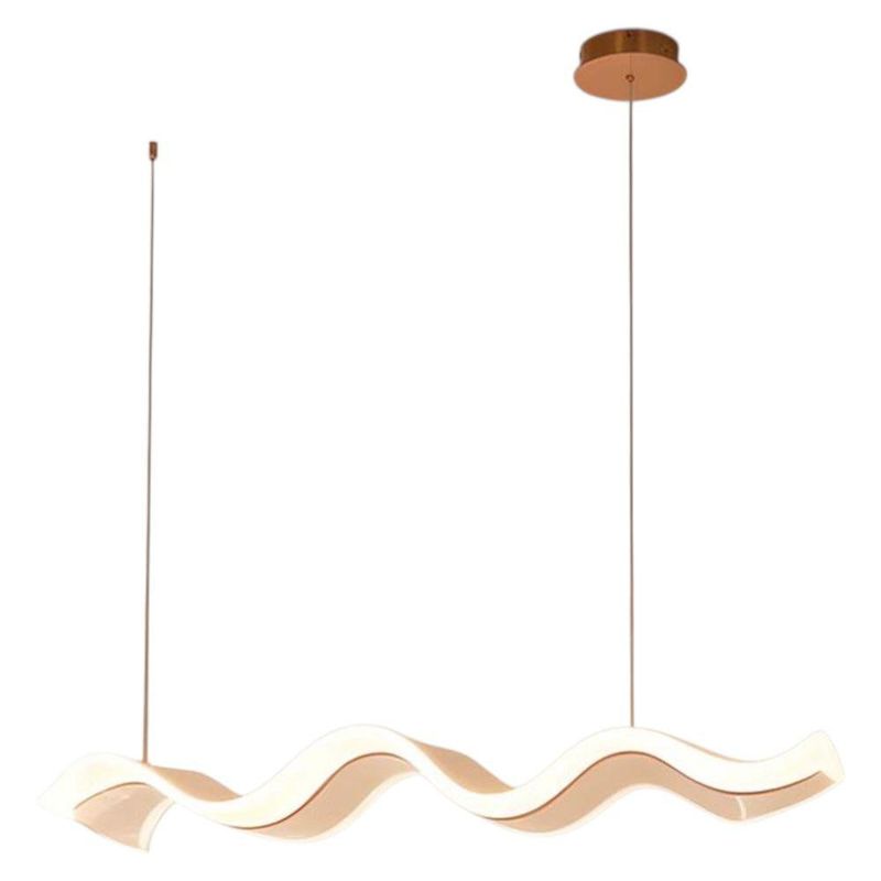 Lampara Colgante Ondulada LED CCT
