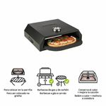 Horno para Pizza Negro