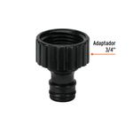 Conector Hembra Rápido Plástico de 3/4 Plg