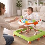 Andadera Babalu Traffic Blanco y Verde