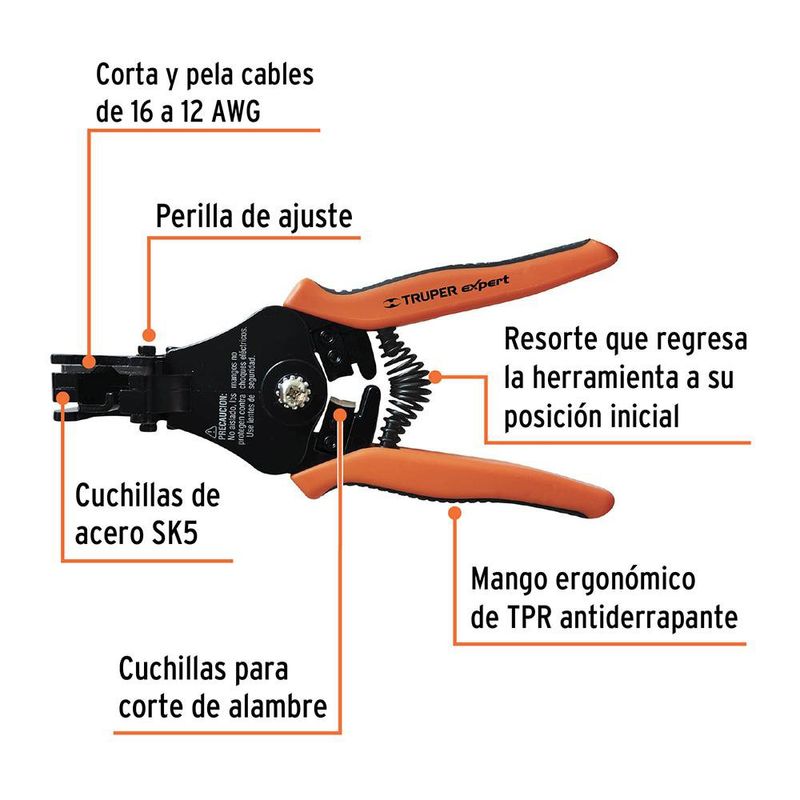 Pela Cables Automático de 7 Plg