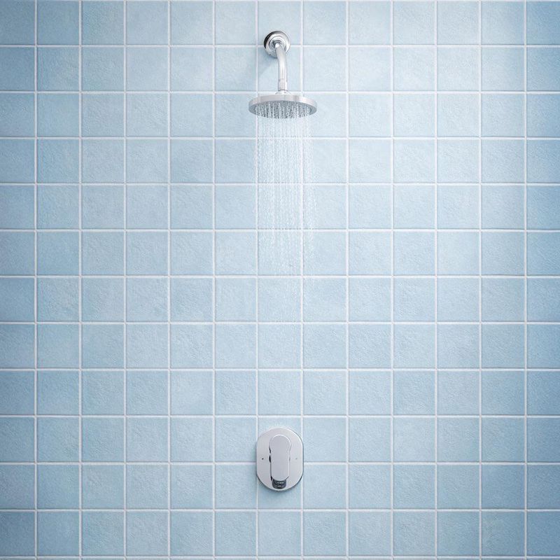 Ducha Moen Klar con Monomando y Cabezal Redondo Acabado Cromado