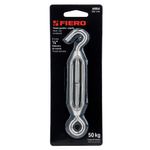 Tensor de Zinc Gancho-Argolla 1/4 Plg