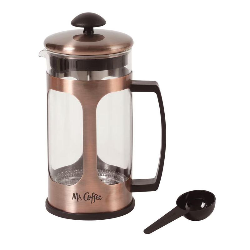 Cafetera Francesa Daily Brew Acabado Cobre de 31 Oz