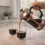 Cafetera Francesa Daily Brew Acabado Cobre de 31 Oz