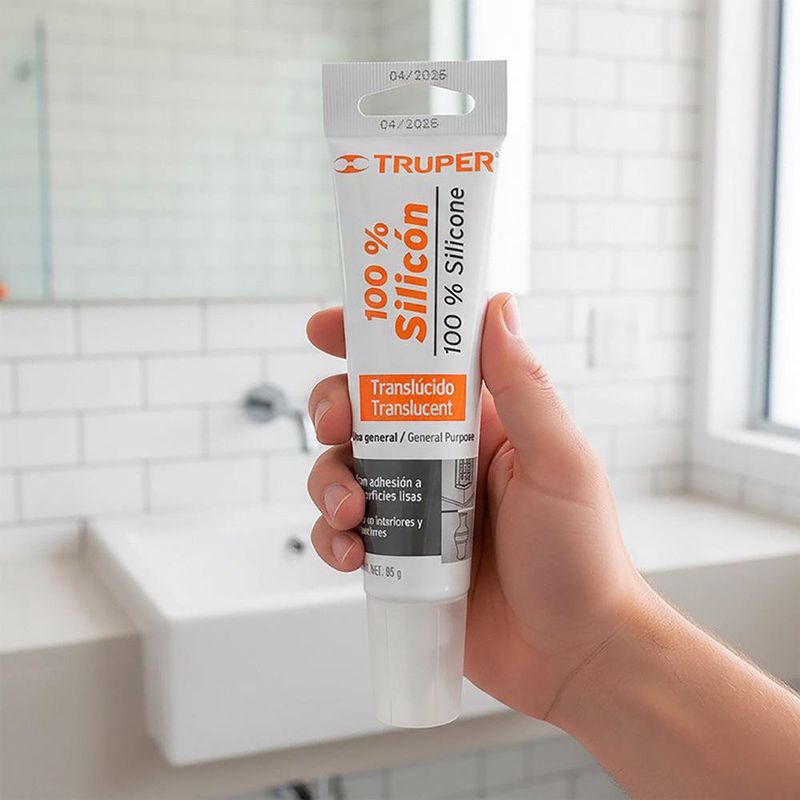 Sellador Transparente en Tubo de 80 Gramos