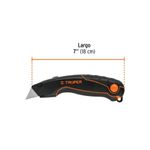 Cuchilla Multiusos Retráctil con Cuerpo de Aluminio de 7 plg