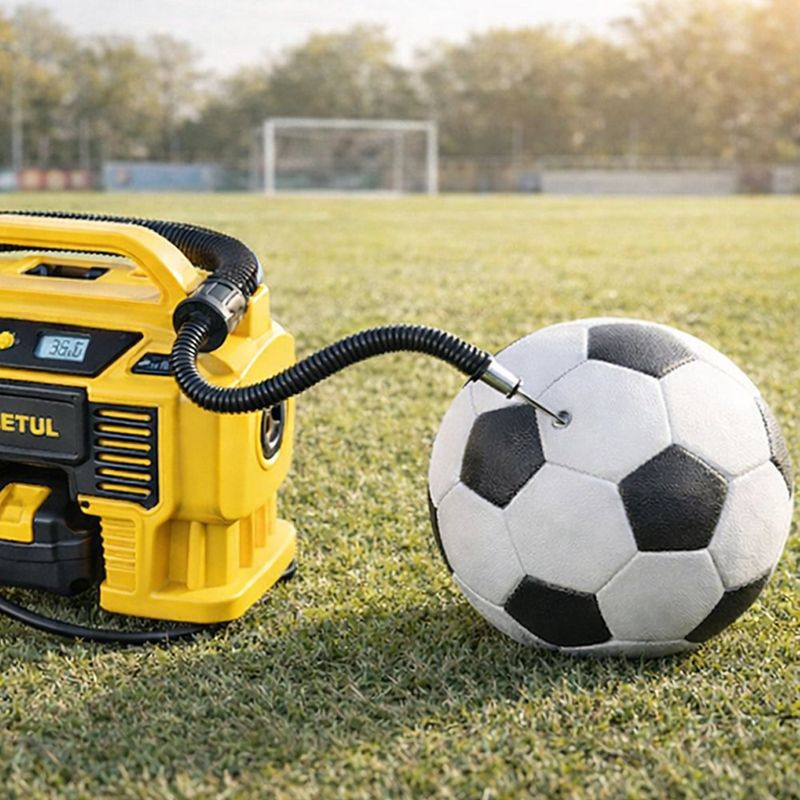 Inflador Inalámbrico de Alta Presión para Automóvil