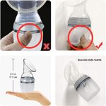 Colector de Leche de Silicona 3ra Generación 160 Ml