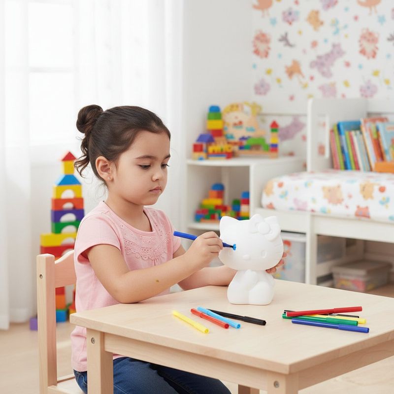 Hello Kitty Set para Pintar con Marcadores 6 Pzas