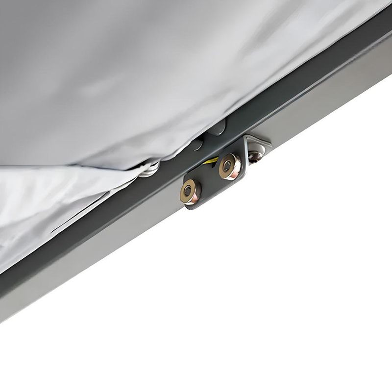 Pérgola de Acero Horali Color Gris Antracita de 199 x 297 Cm